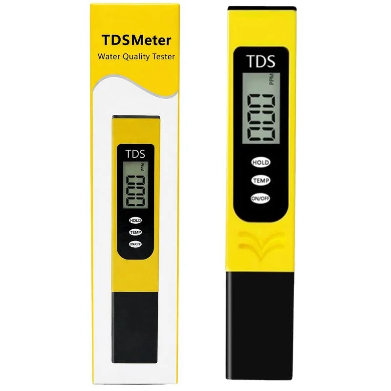 Digital TDS meter by My Store, LCD water quality tester pen for drinking water, RO systems, and aquariums, showing digital display